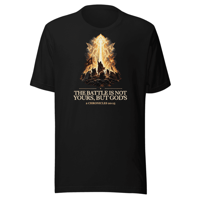 The Battle is Not Yours, but God’s Tee