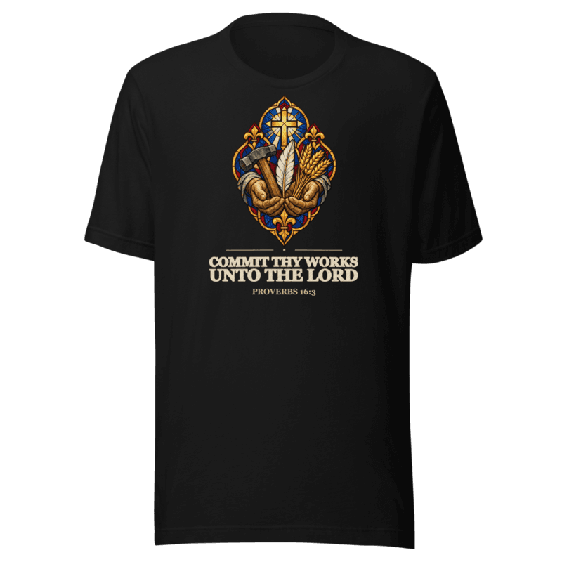 Commit Thy Works Unto the Lord Tee
