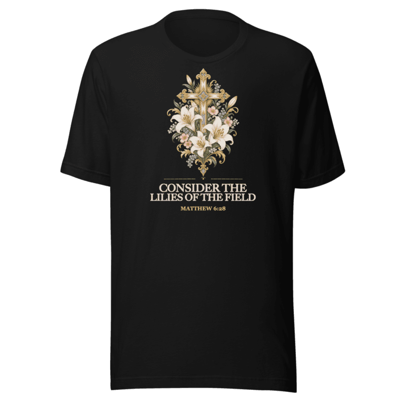 Consider the Lilies of the Field Tee
