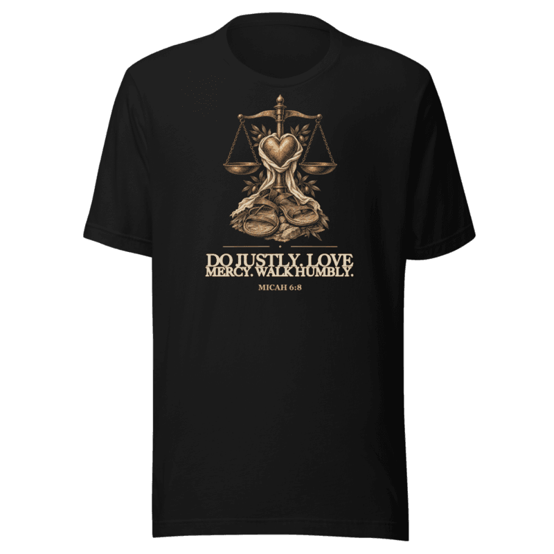 Do Justly, Love Mercy, Walk Humbly Tee