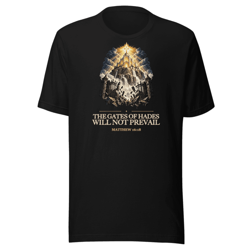 The Gates of Hades Will Not Prevail Tee