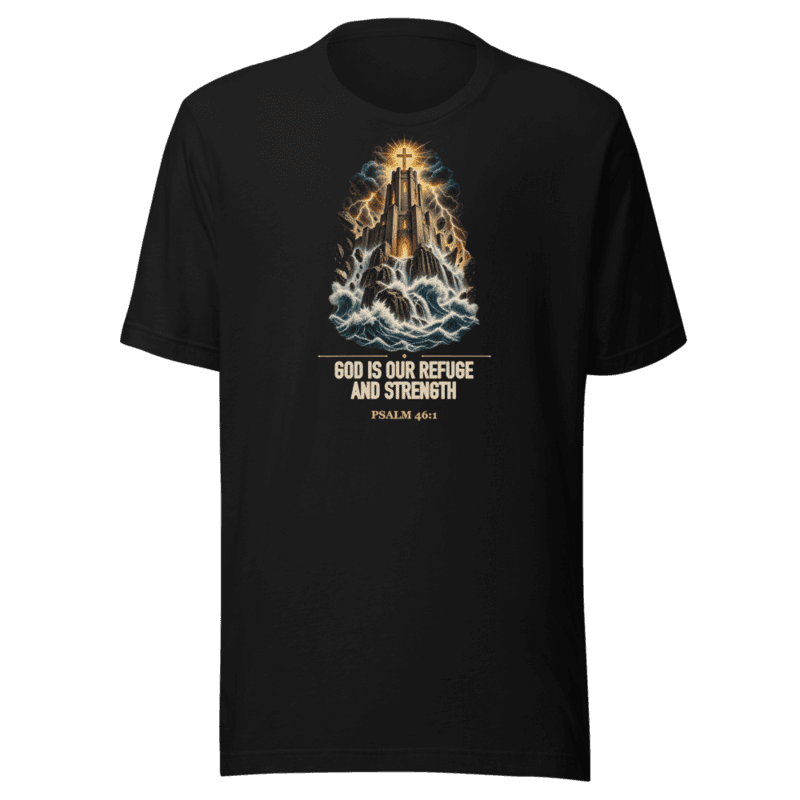 God is our Refuge and Strength Tee