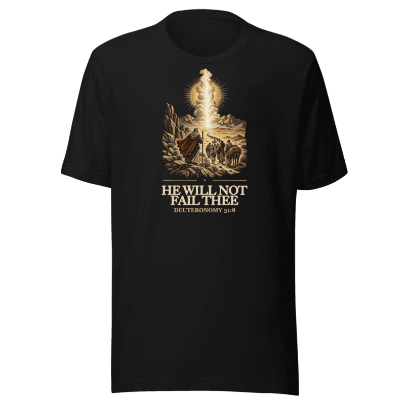He Will Not Fail Thee Tee
