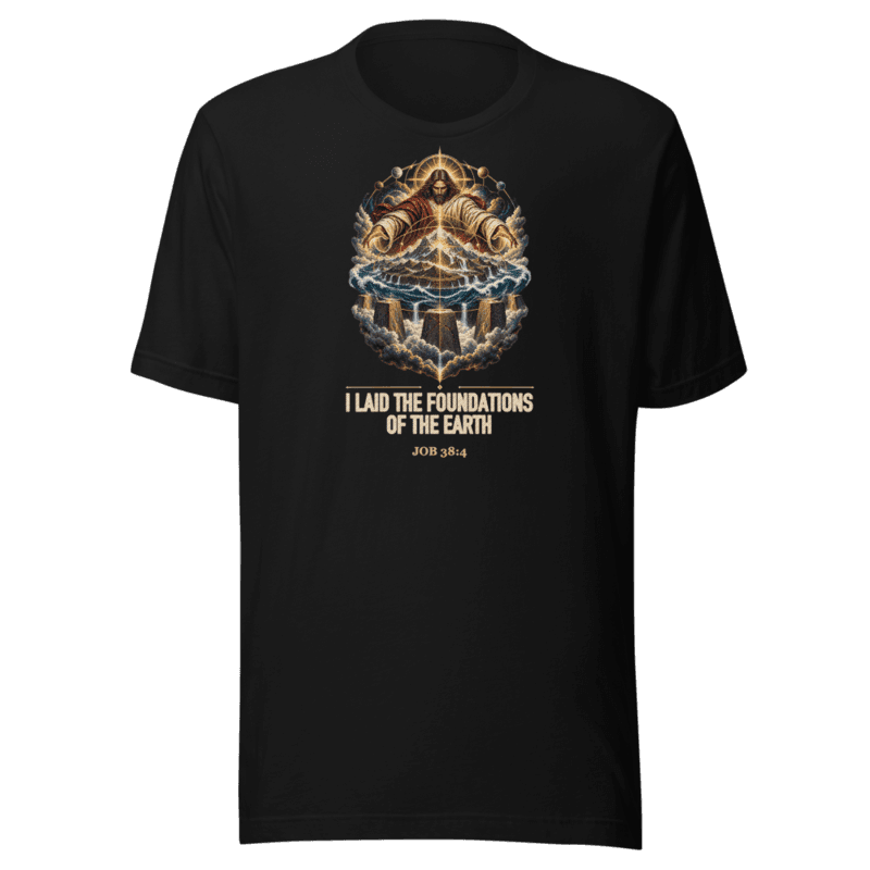 I Laid the Foundations of the Earth Tee