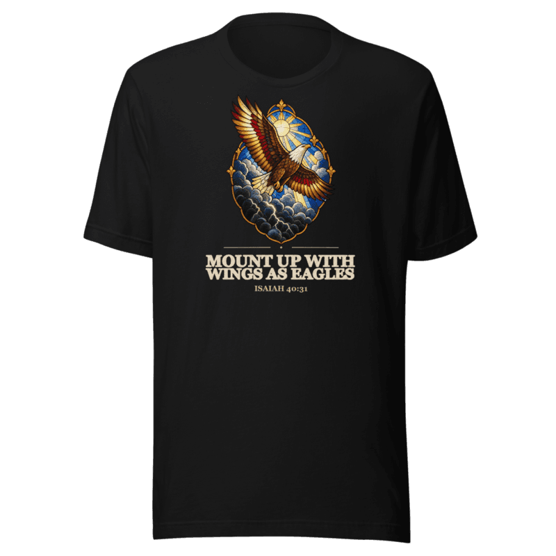 Mount Up With Wings as Eagles Tee